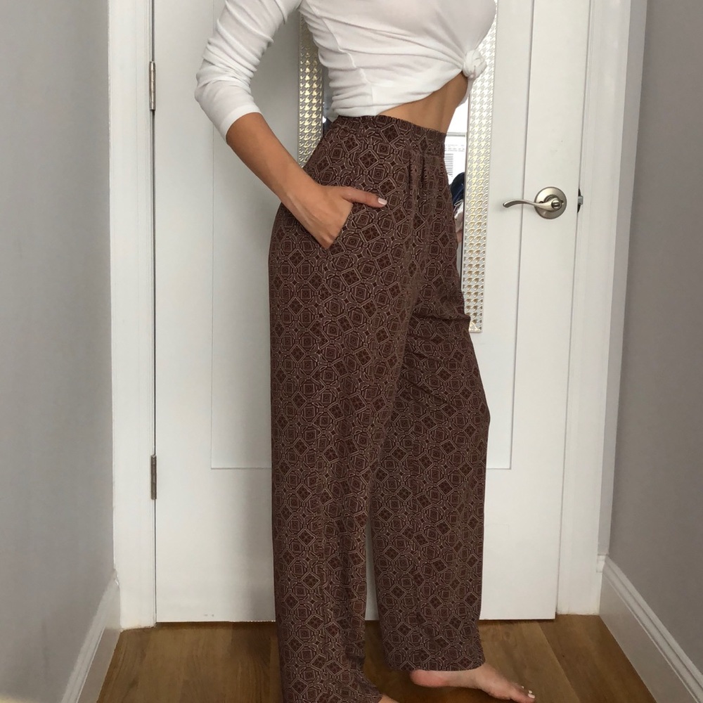 Vintage patterned pants
